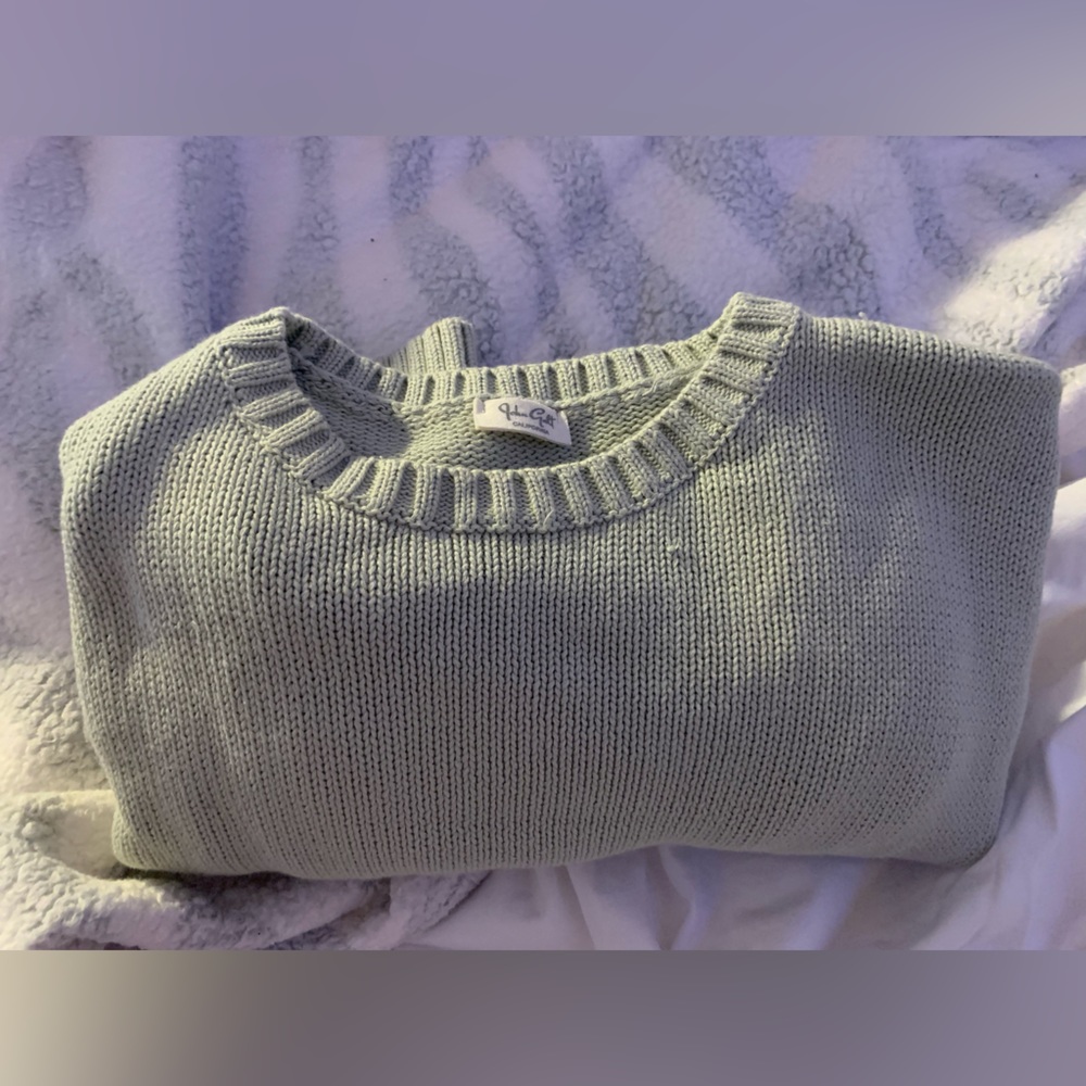 Sage green brandy melville sweater